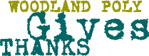 Woodland Poly Gives Thanks